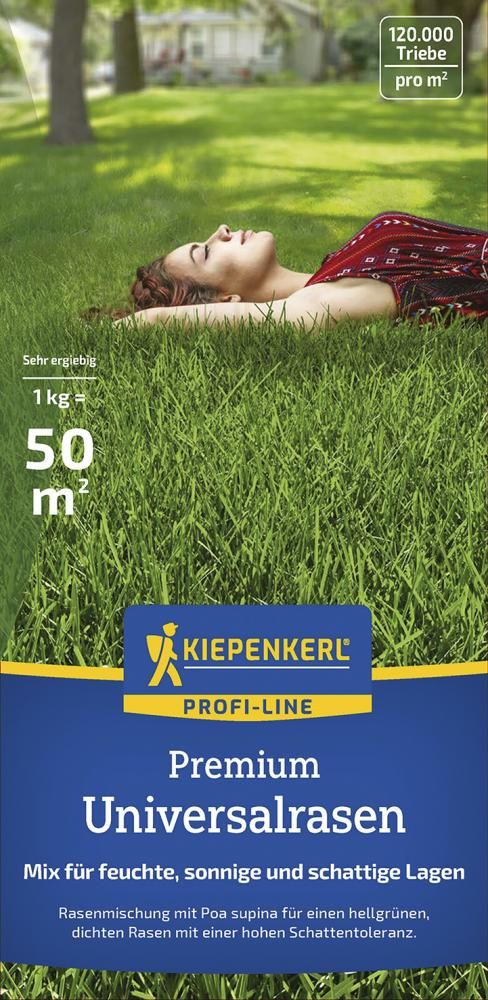 Qualitätsrasen mit Poa supina 1 kg Profi-Line Premium