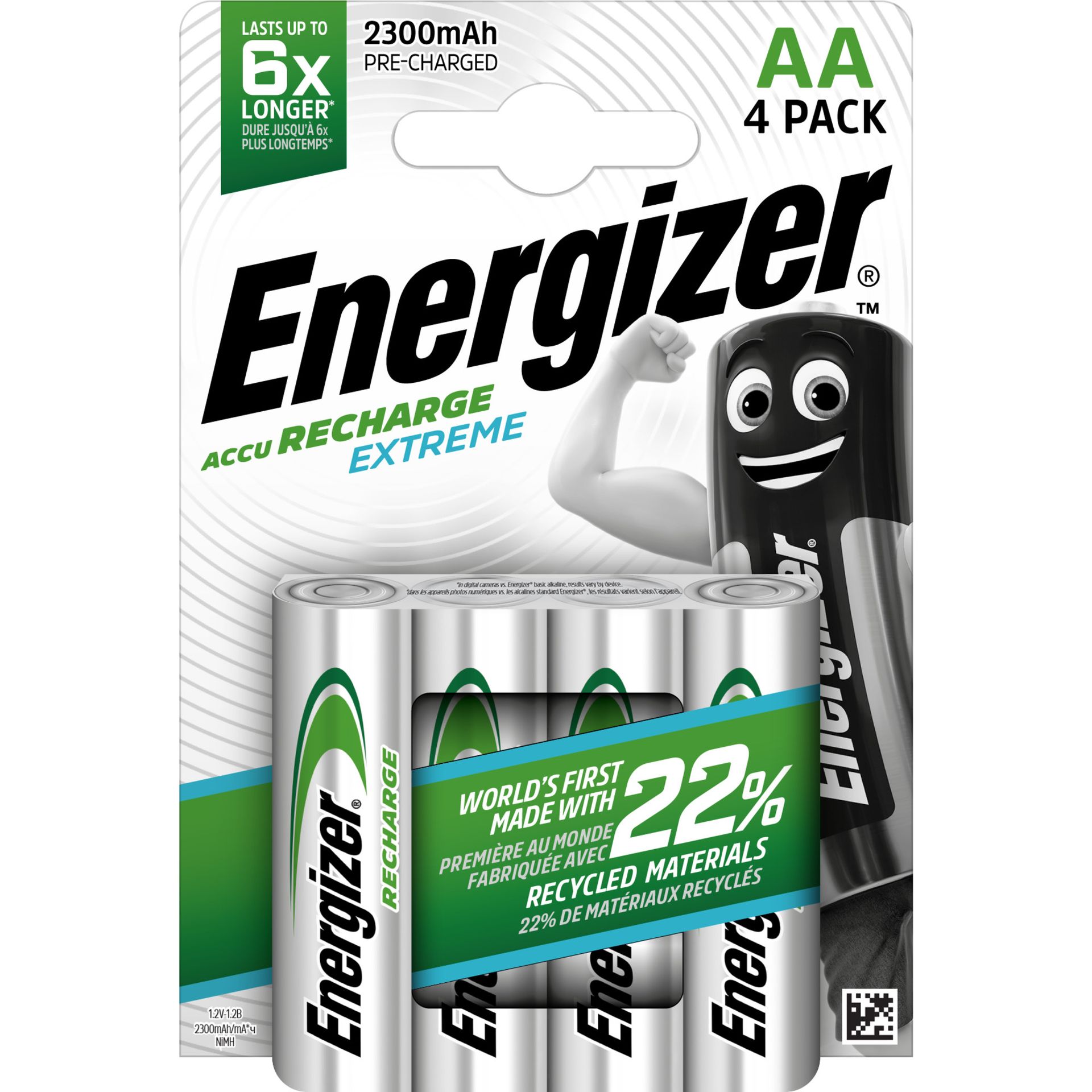 Akku Recharge Extreme AA/HR6 4 St./Pack.