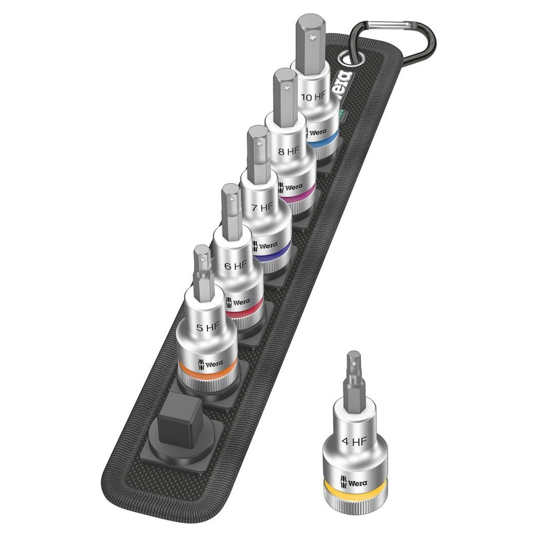 WERA Schraubendrehereinsatzsatz, 1/2"