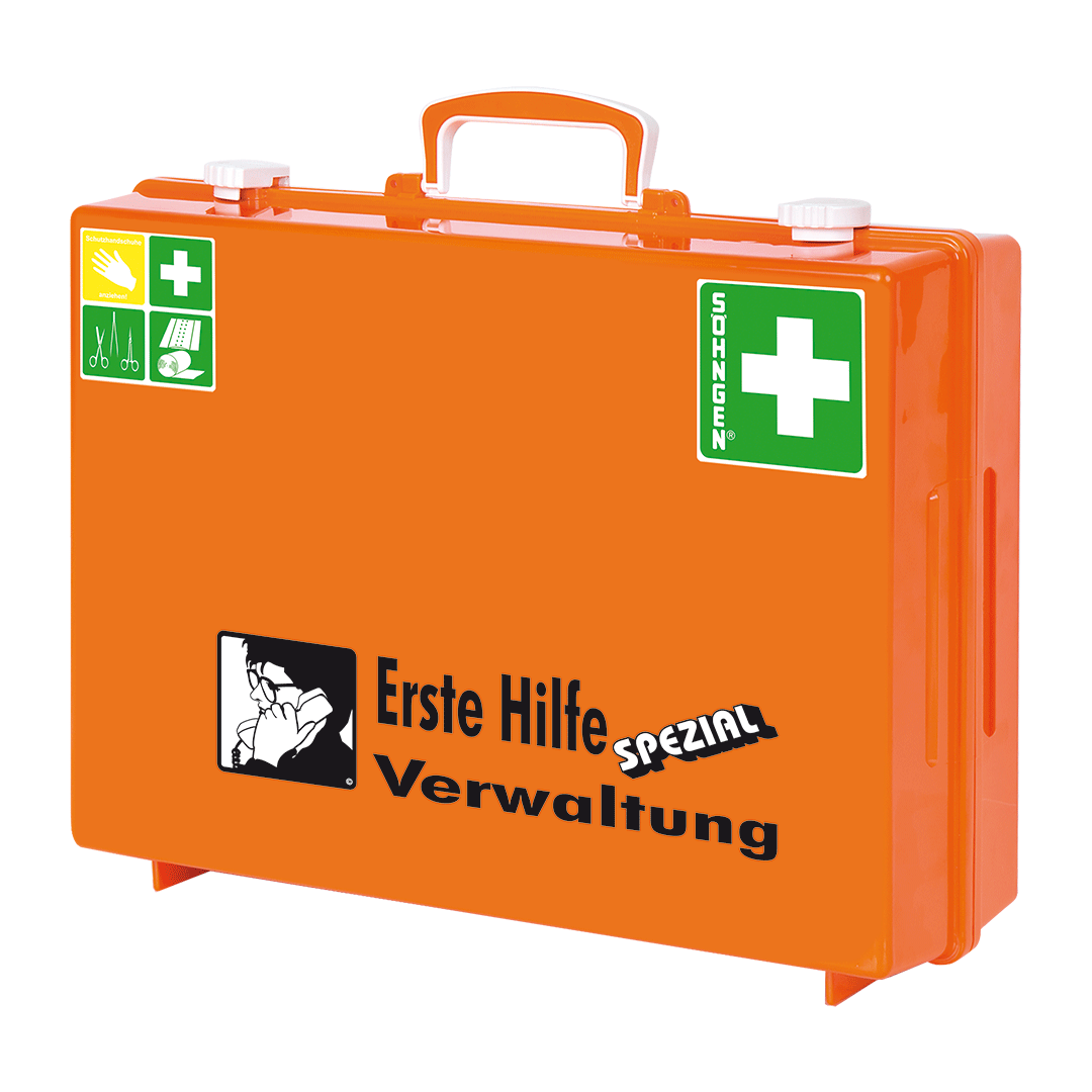 ErsteHilfe-Koffer SpezialMT-CD Verwaltung, orange