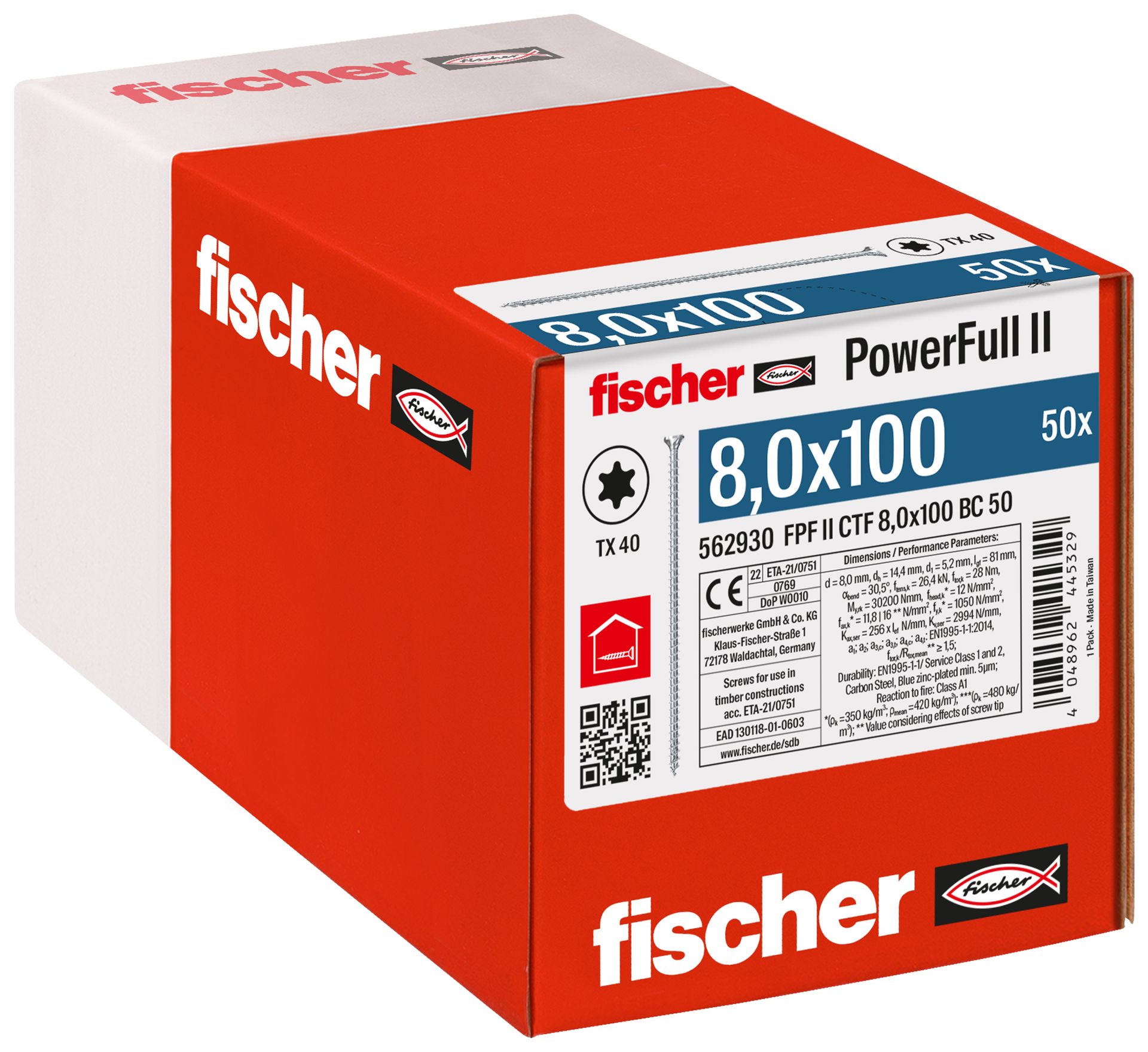 PowerFull II 8,0x100 SK TX VG blvz 50