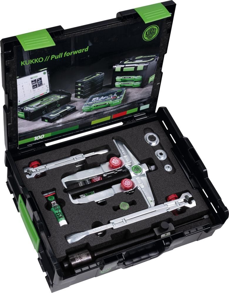 Abzieh-Trenn-Satz Universal mit Hydraulikpresse KUKKO