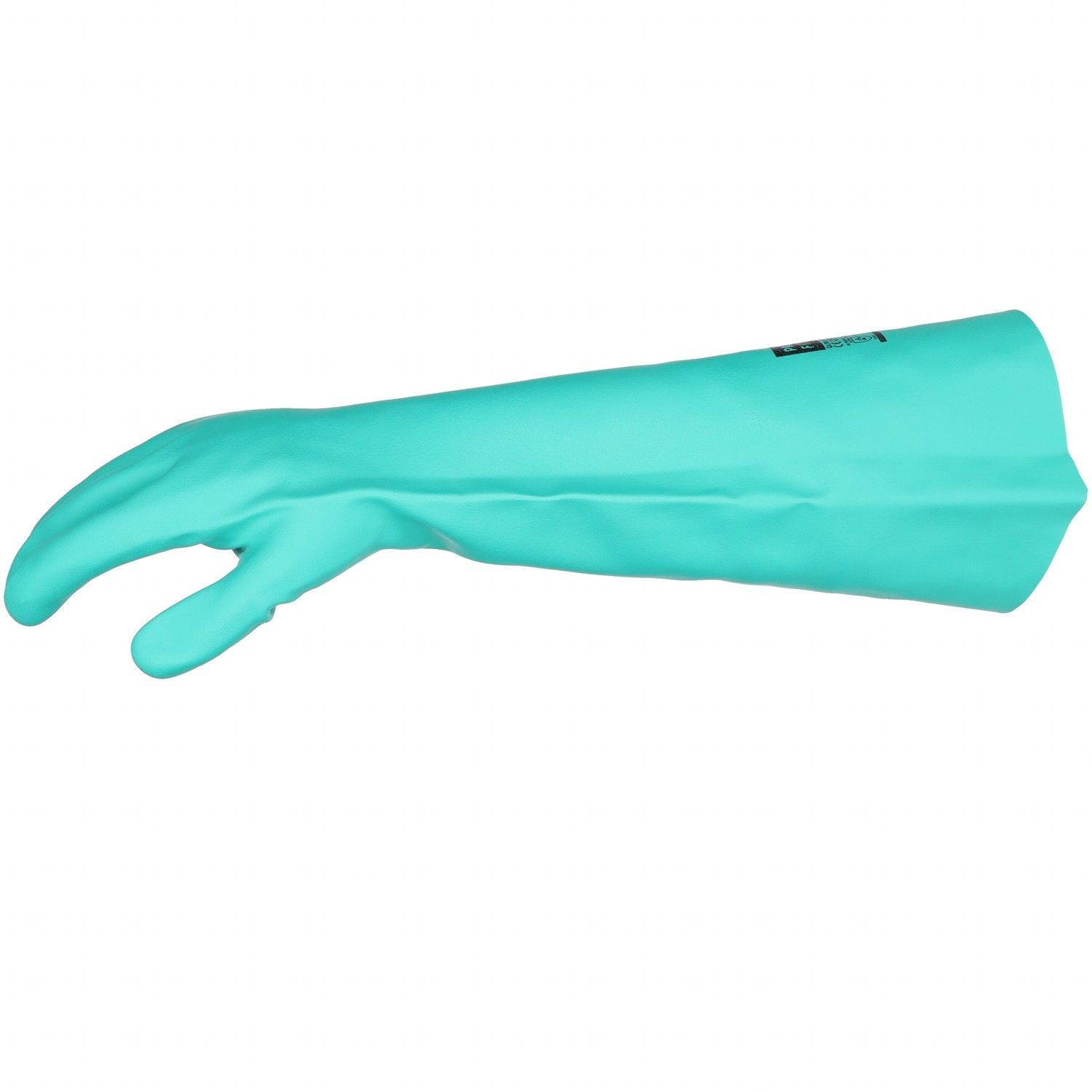 Nitril Chemikalienschutzhandschuhe"Trivex", 45 cm, grün 10