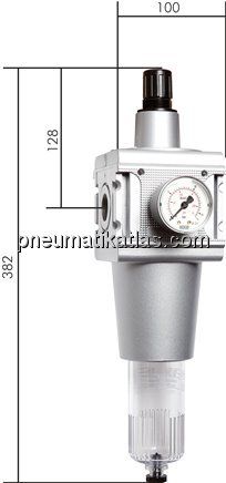 MULTIFIX Filterregler, G 3/4", 0,5 - 10bar, Baureihe 5