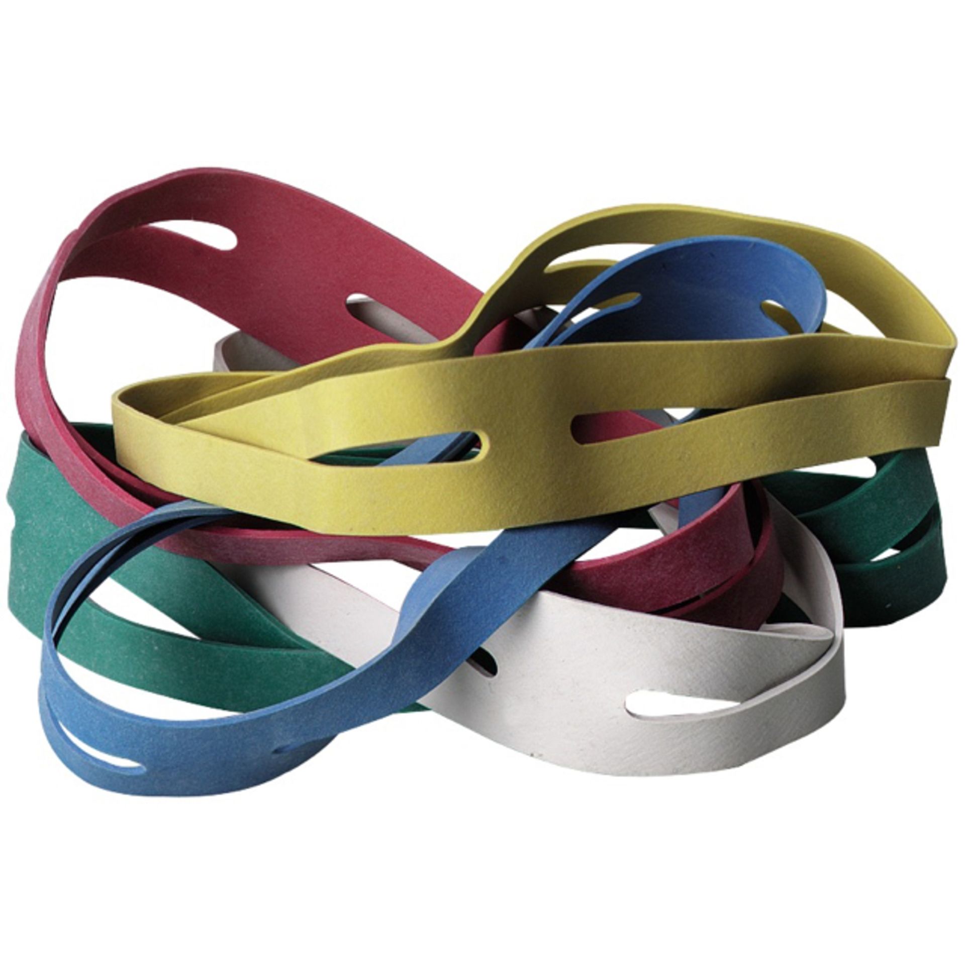 Kreuzband 220x25mm farbig sortiert 500g/Pack.