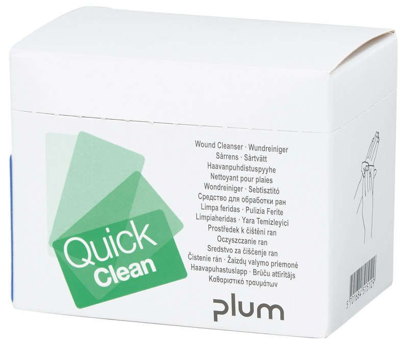 Wundreiniger QuickClean Box mit 20 Stück