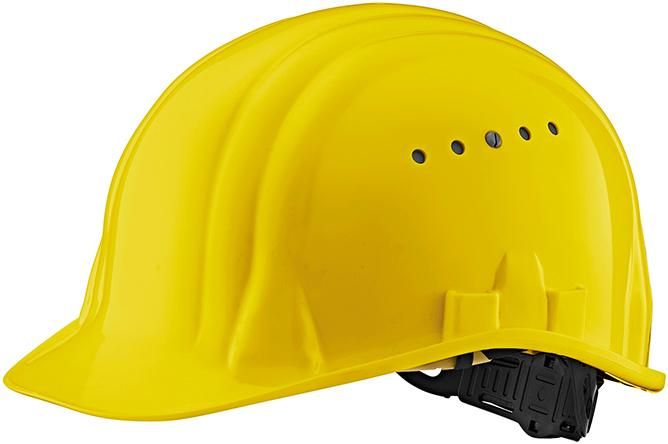 Schutzhelm Baumeister 80/6, EN 397, gelb