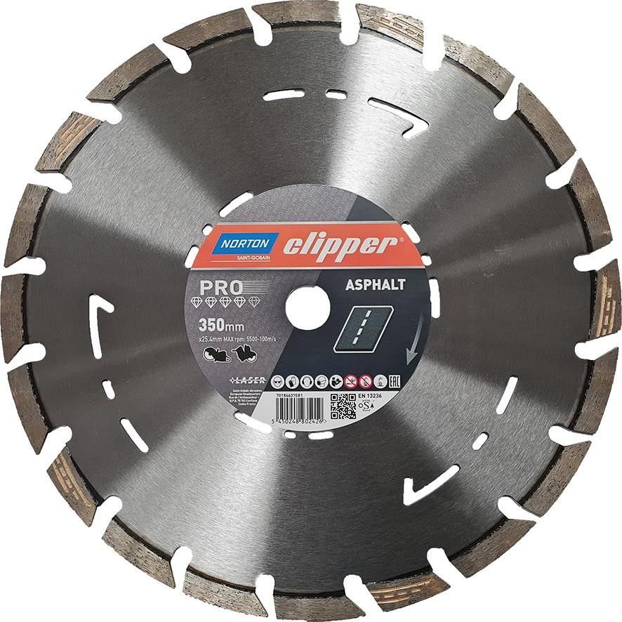 Diamantscheibe Pro Asphalt II Ø400x25,4mm