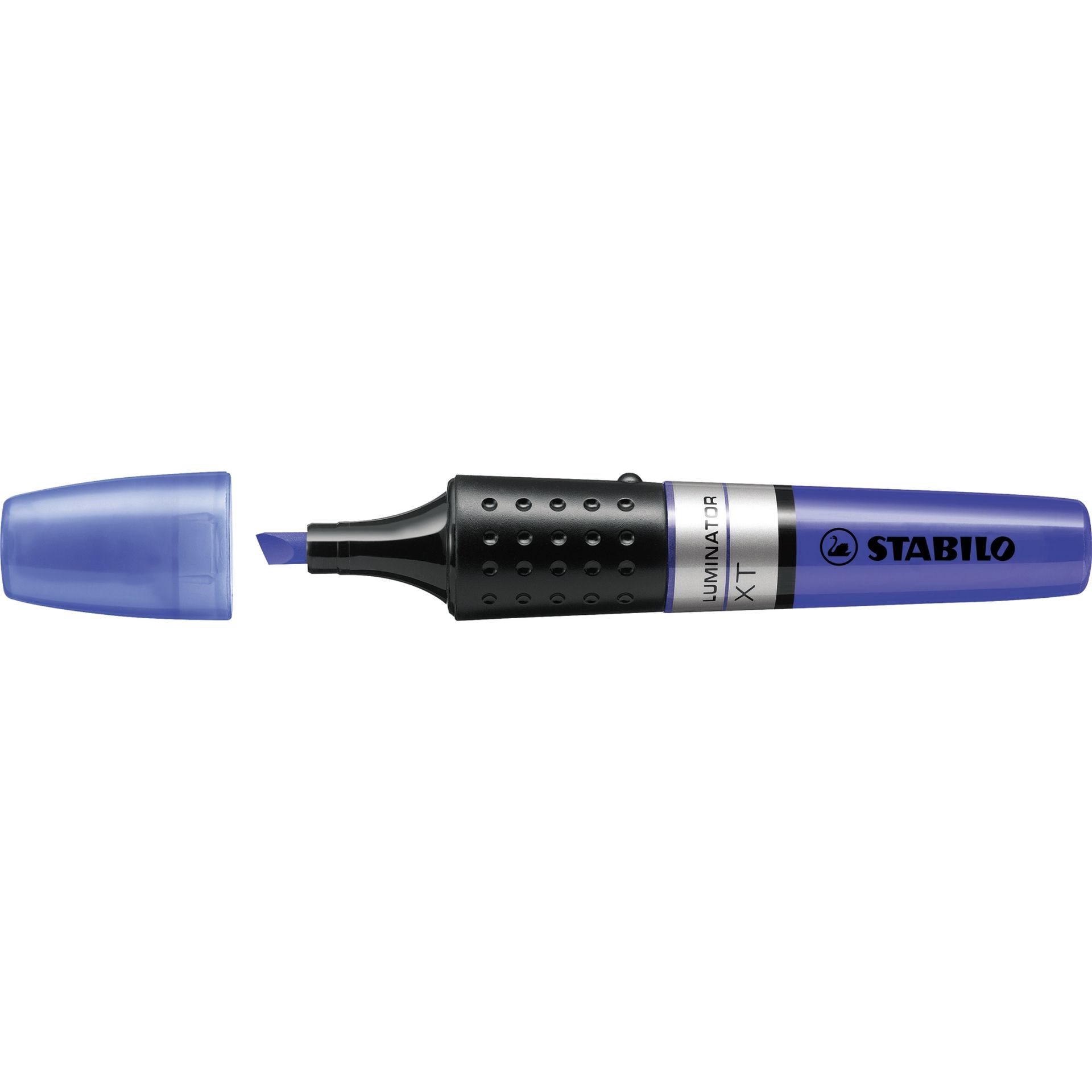 Textmarker Luminator 2+5mm Keilspitze blau