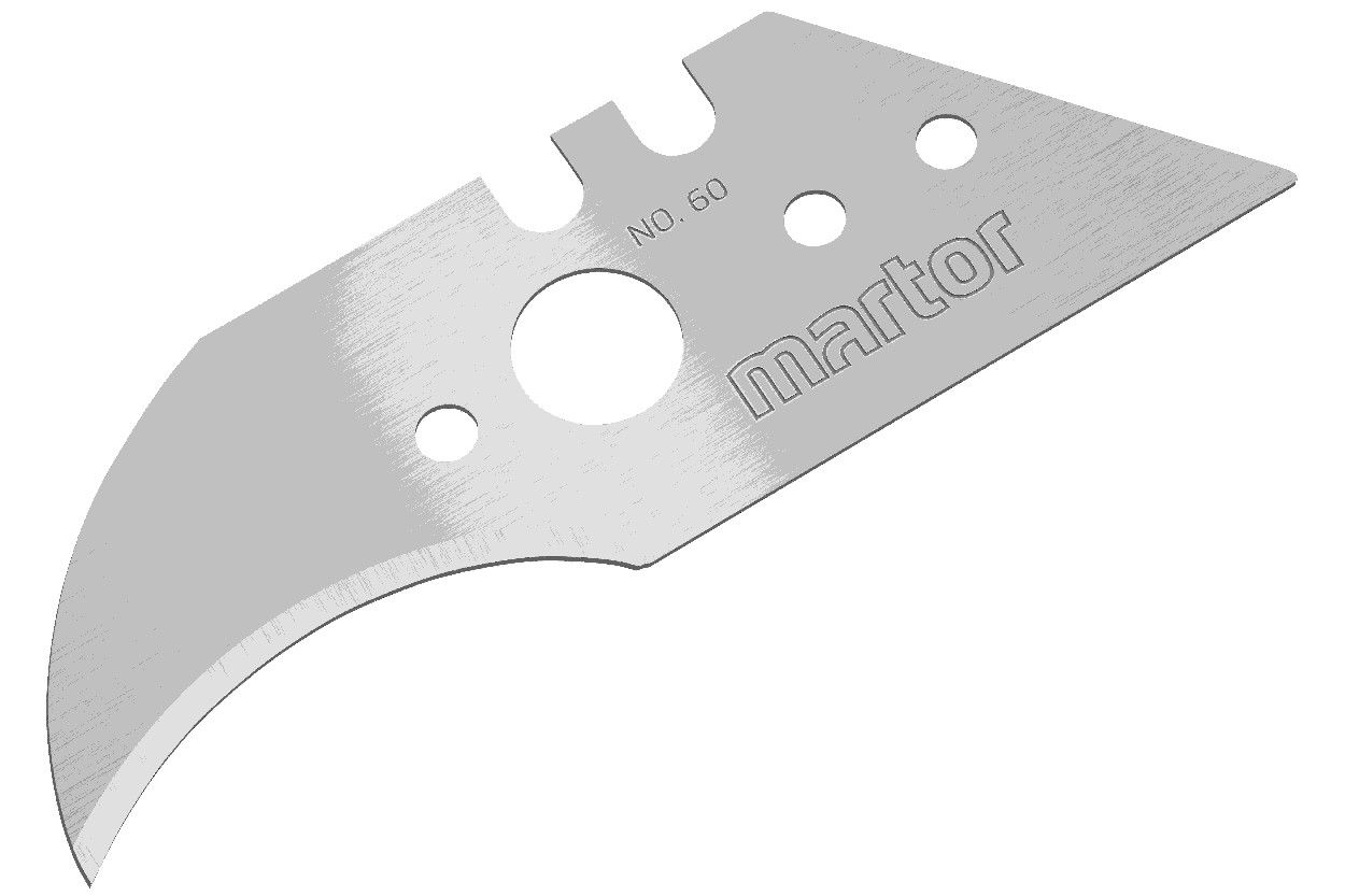 MARTOR Ersatzklinge HAKENKLINGE 60 Standardschliff | 10 Stück