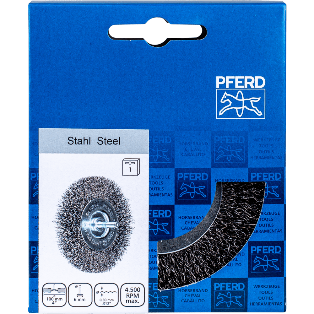 PFERD PS-Bürsten POS RBU 10012/6 ST 0,30 UNIVERSAL (1)