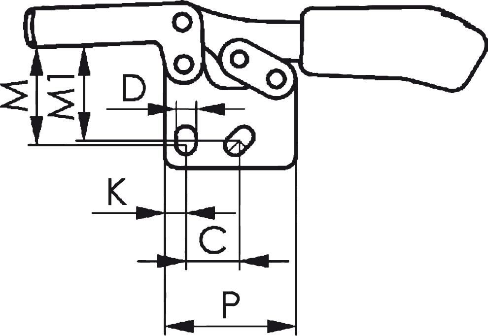 Waagerechtspanner 6832 Gr.0 AMF