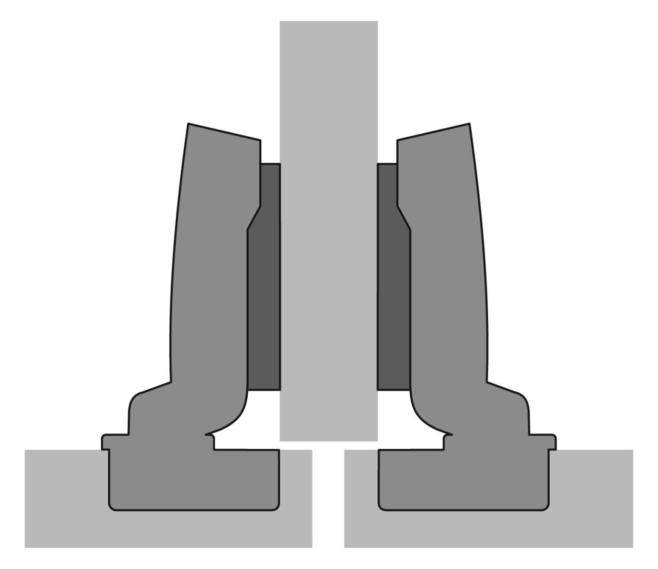 HETTICH Weitwinkelscharnier Sensys 8657