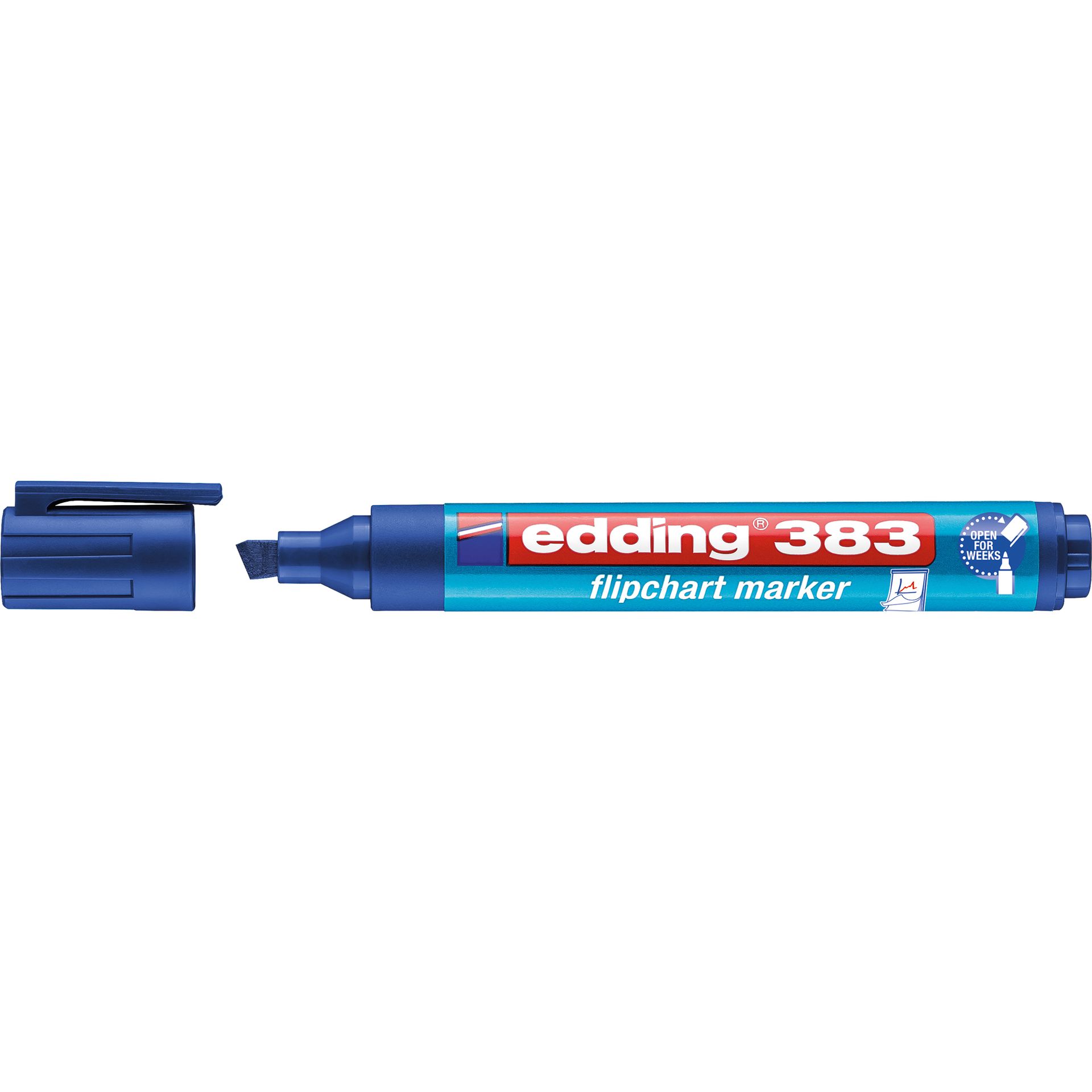 Flipchartmarker 383 1-5mm Keilspitze blau