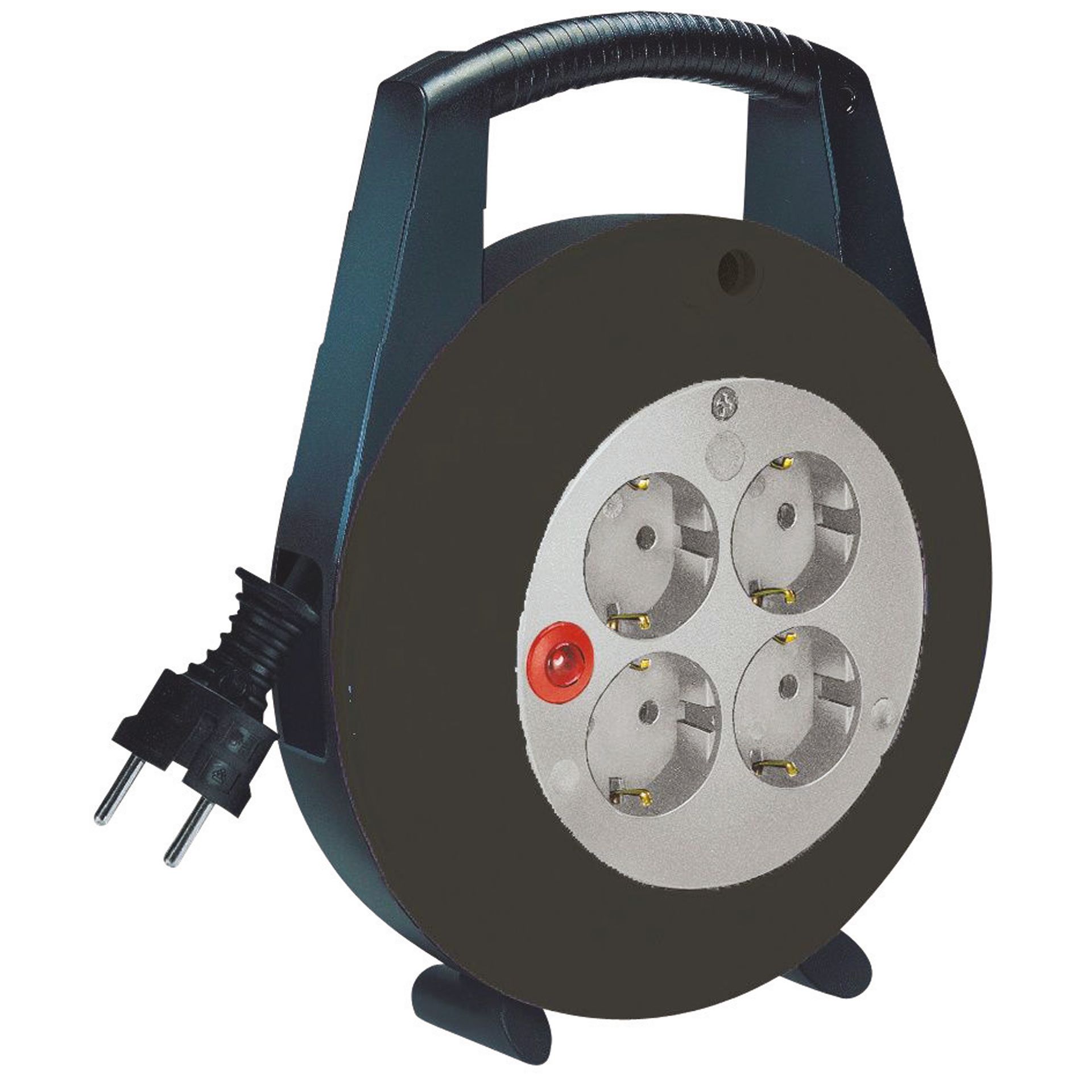 Kabelbox Vario-Line 4fach 5m Kabel schwarz