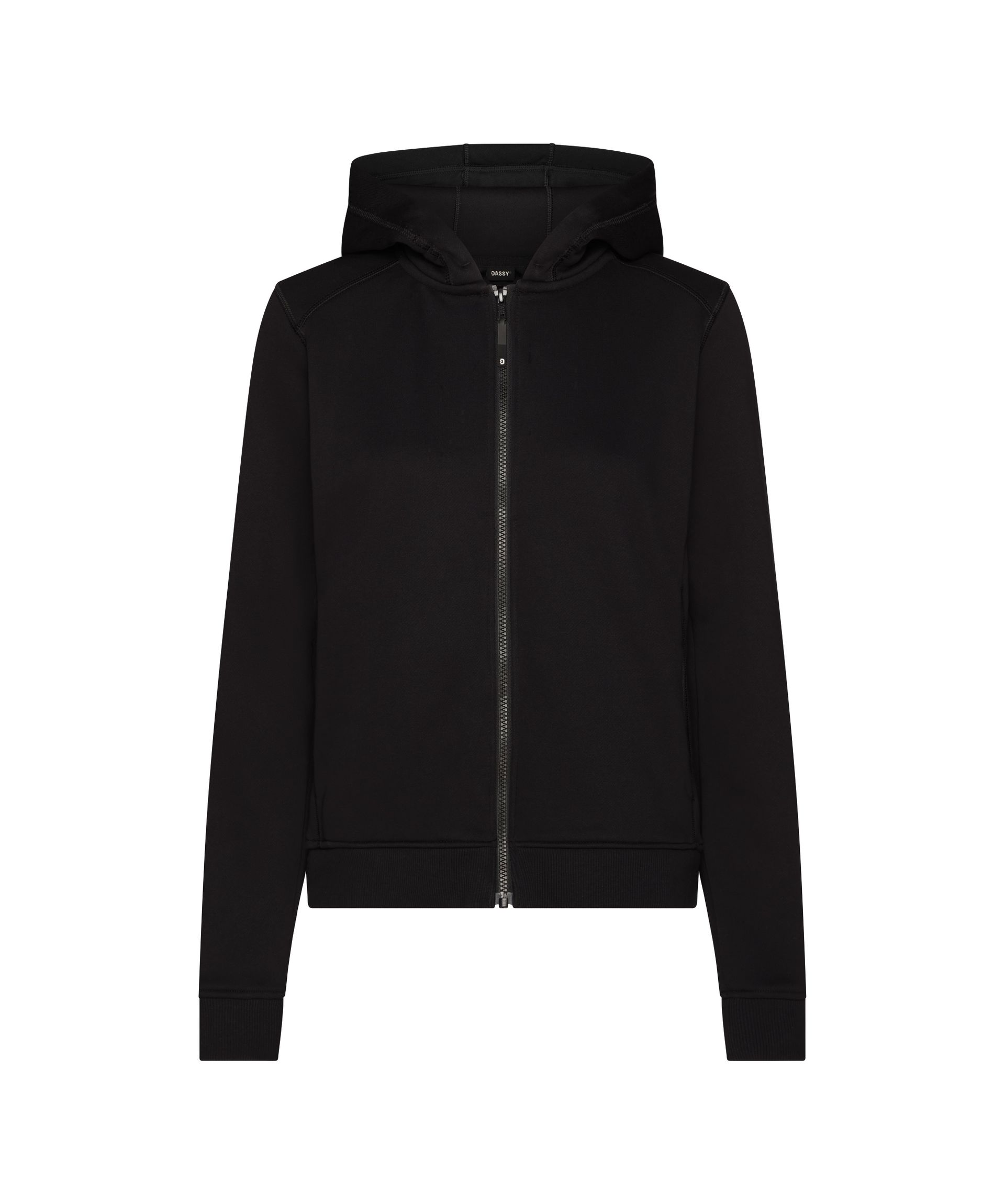 DASSY® GRID WOMEN - Kapuzensweatshirt für Damen - schwarz, Gr. XS