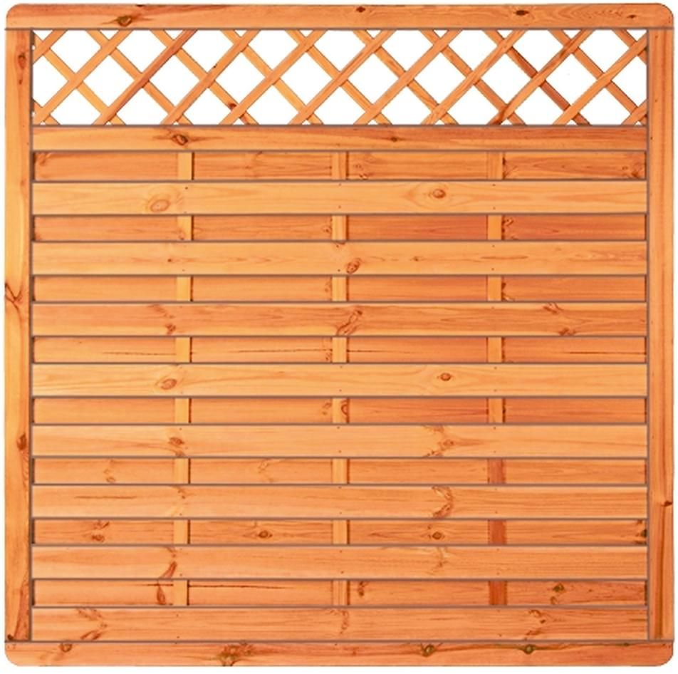 SUNLINE-Serie Ranki 180 x 180 cm Rahmen 45 x 45 mm, pinienfarbig lasiert