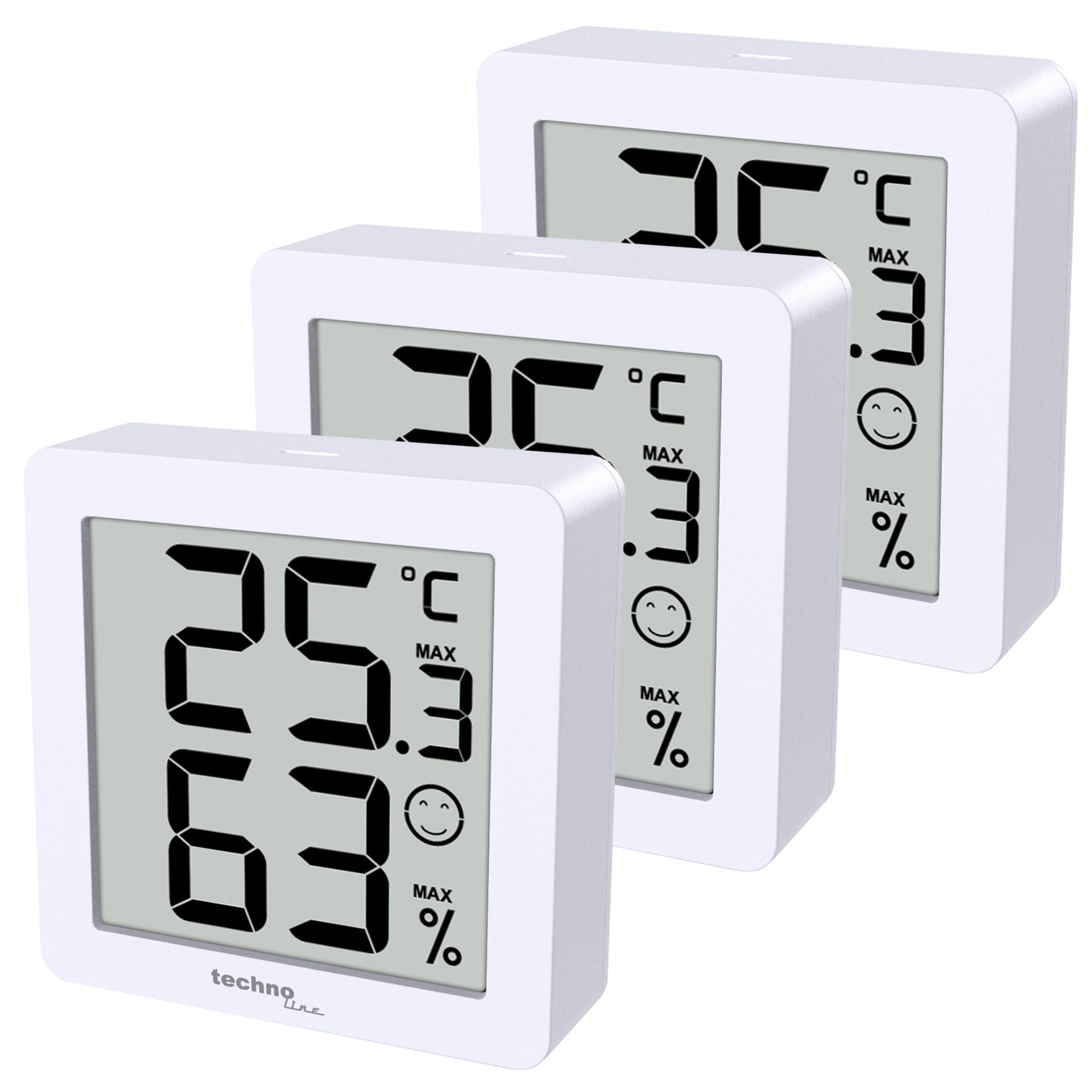 technoline Thermo-Hygrometer 3St ws
