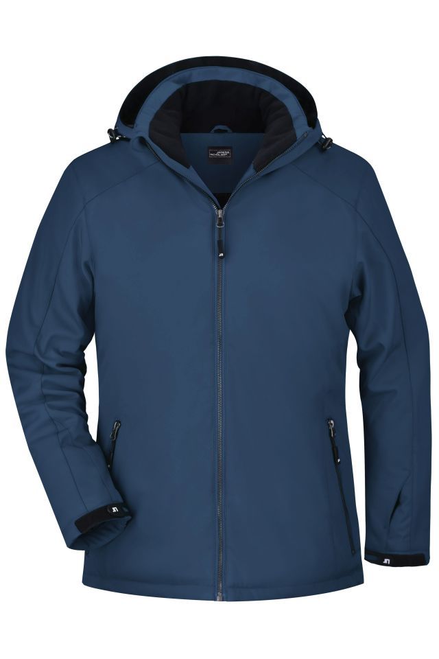 Ladies' Wintersport Jacket Elastische, gefütterte Softshelljacke blau, Gr. XXL