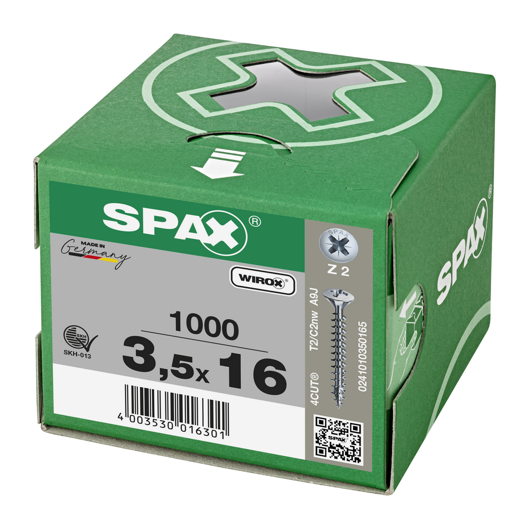SPAX Linsensenkkopf Kreuzschlitz Z VG