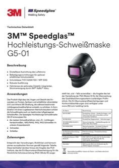 3M™ Adflo™ Gebläseatemschutzsystem mit 3M™ Speedglas™ Schweißmaske G5 01, mit Schweißfilter G5-01/03VC, 617830