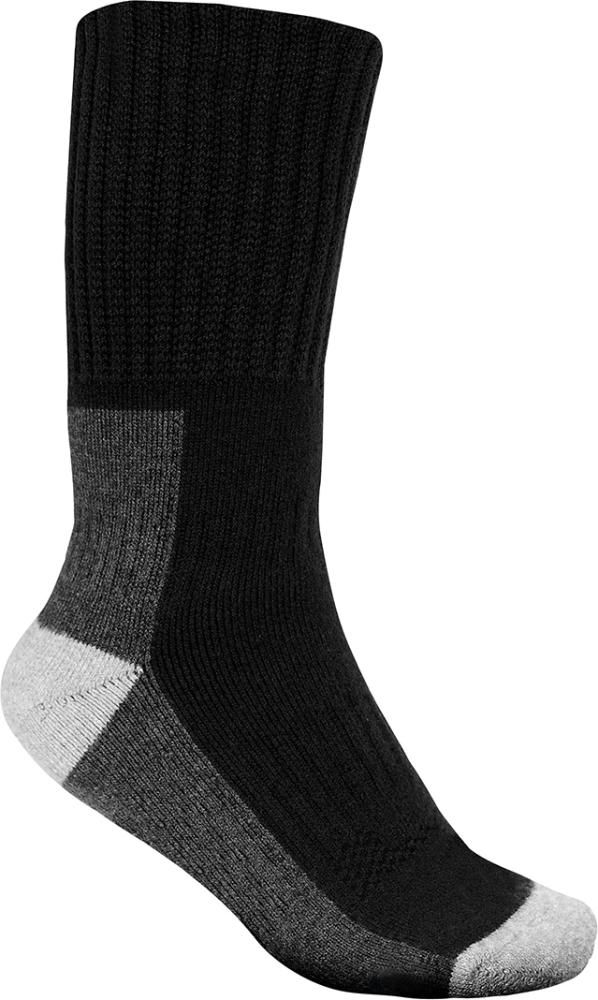 Thermo-Socke, Gr. 35-38 schwarz/grau