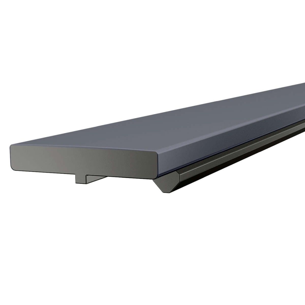 AvanTech YOU Designprofil in Zargenfarbe, silber,