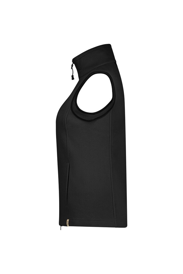 HAKRO Damen Fleeceweste ECO schwarz, S