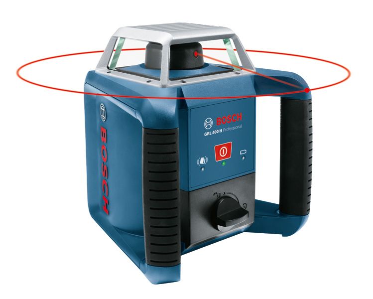 Bosch Rotationslaser GRL 400 H + LR 45