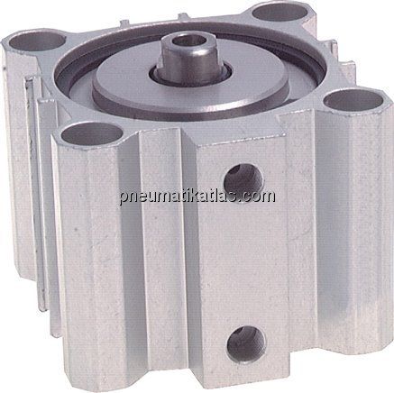 Kurzhubzylinder, einfachwirkend, Kolben 12mm, Hub 5mm
