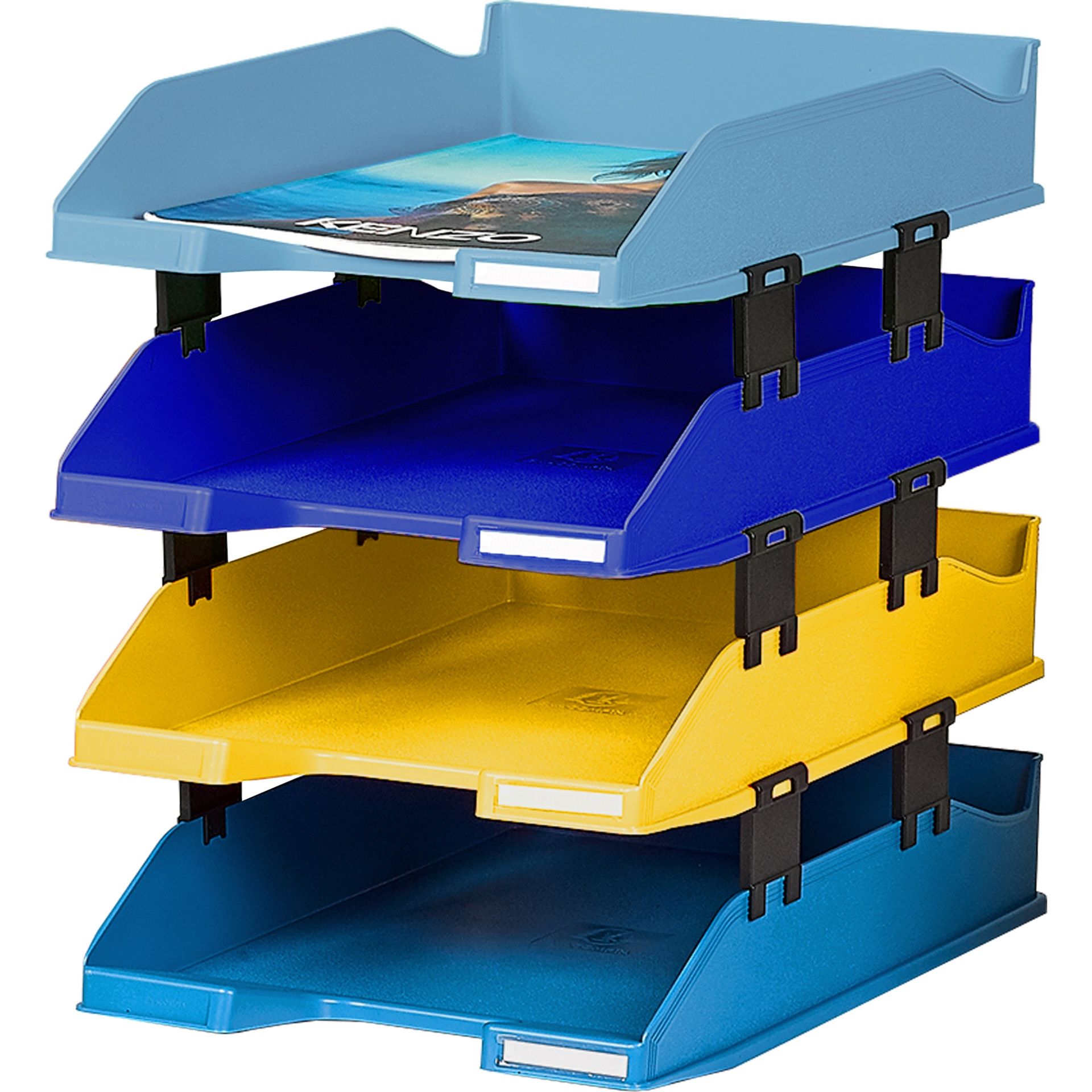 Briefablage COMBO MIDI BeeBlue A4+ sort 4St.
