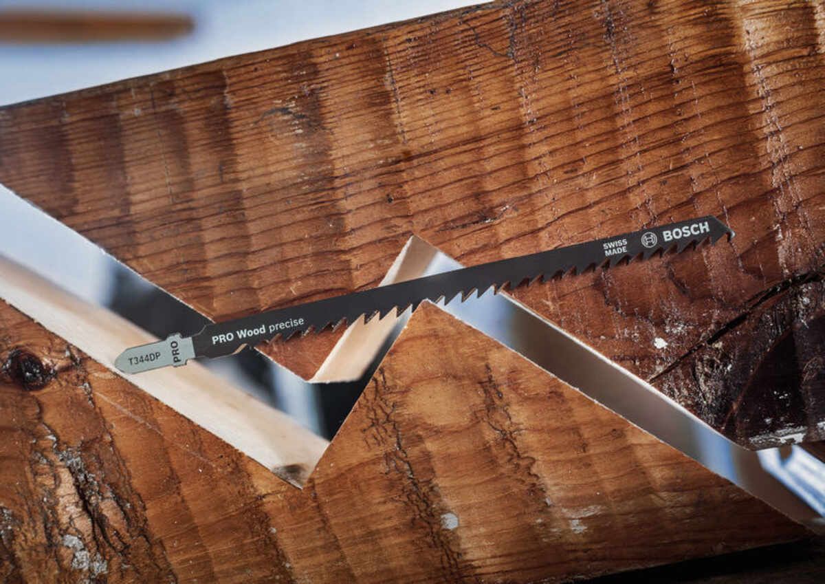 PRO Wood precise T344DP Stichsägeblatt, 152 mm, 5-tlg.