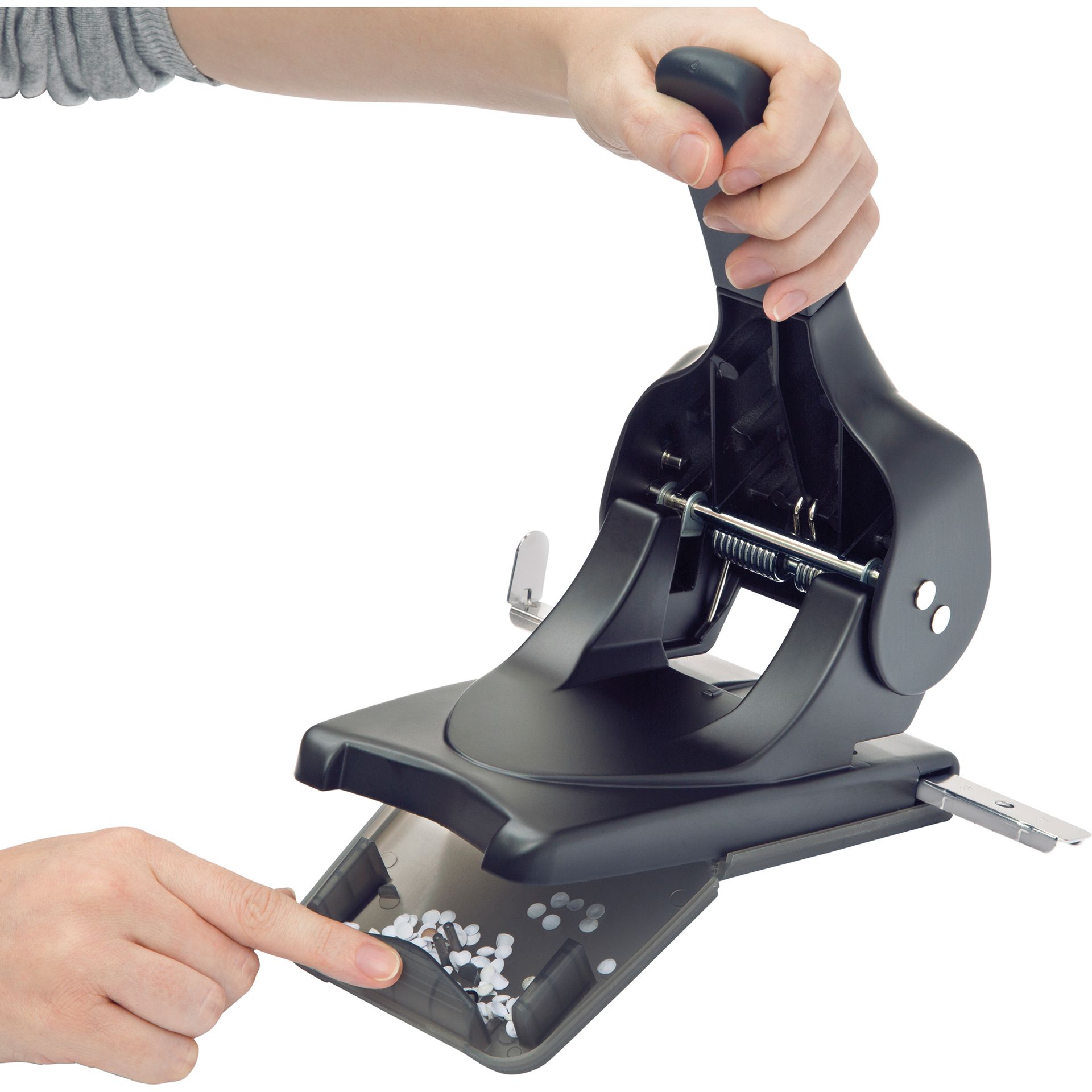 Locher ALU-65 65Blatt Anschlagschiene schwarz