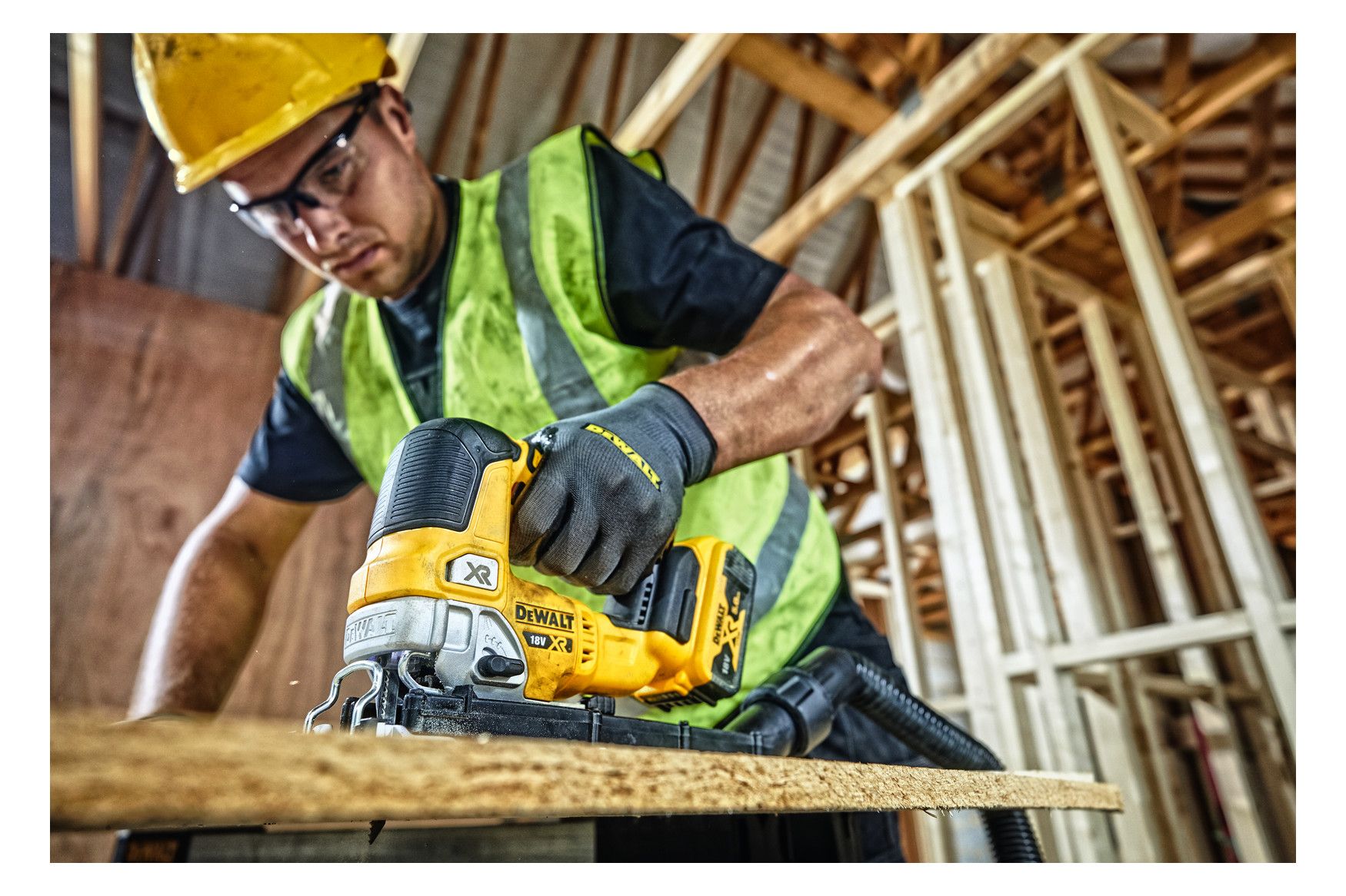 DeWALT Akku-Pendelhub-Stichsäge