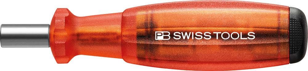 Magazin-Bithalter rot 8-teilig Schlitz, PH, TX PB Swiss Tools