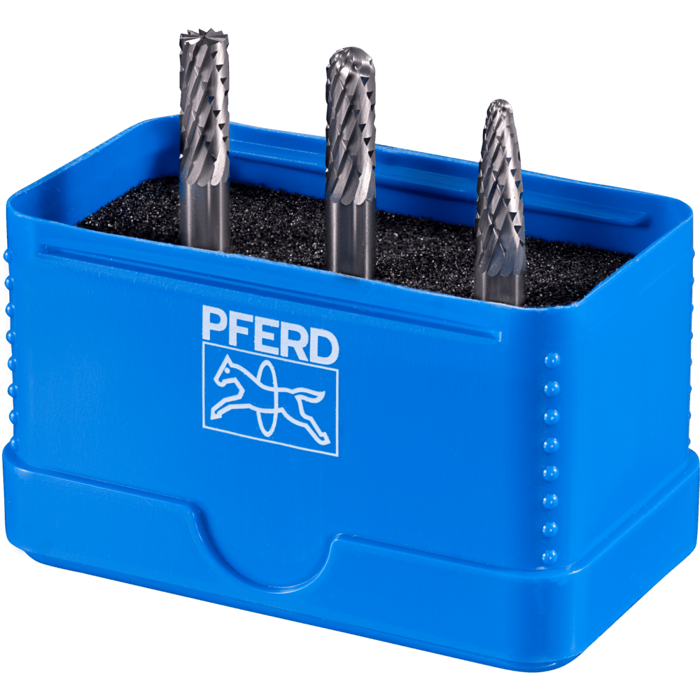 PFERD Hartmetallfrässtifte 1505 Z3 PLUS 3TLG