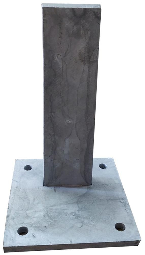 ECOSTECK-Pfostenträger 150 x 150 x 230 mm Stahl Feuerverzinkt