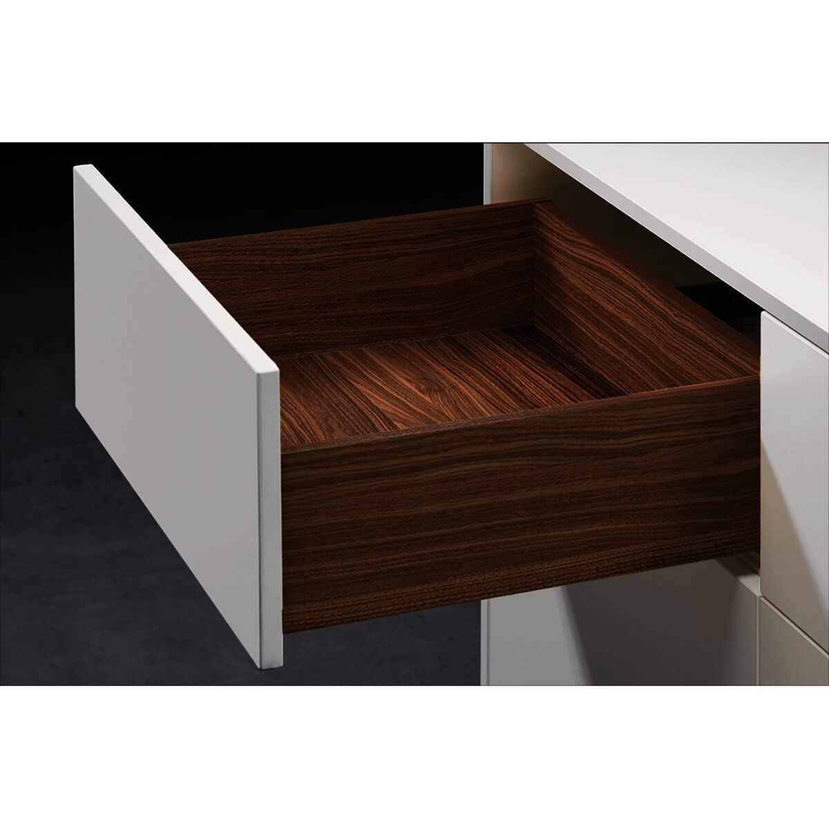 Quadro 25 mit Push to open, 350 mm, links und rech