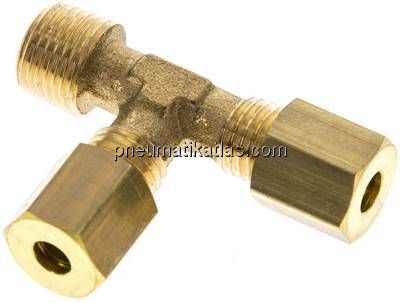 LE-Klemmringverschraubung R 1/8"-4 (M8x1)mm, Messing