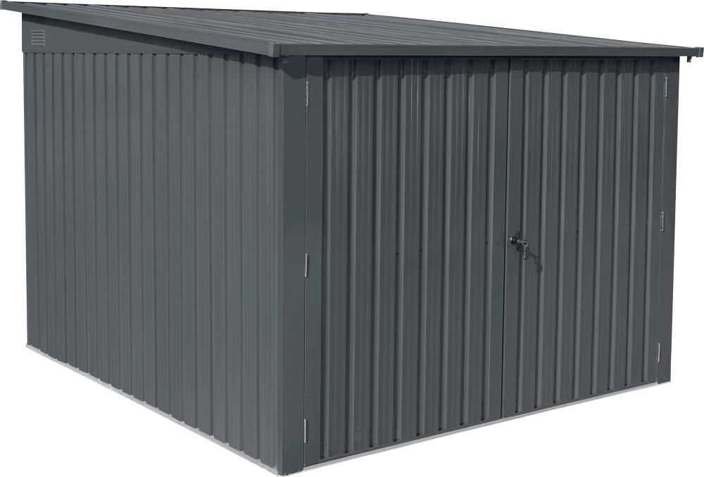 Fahrradgarage Vario 2170 x 2360 x 145/165 cm anthrazit