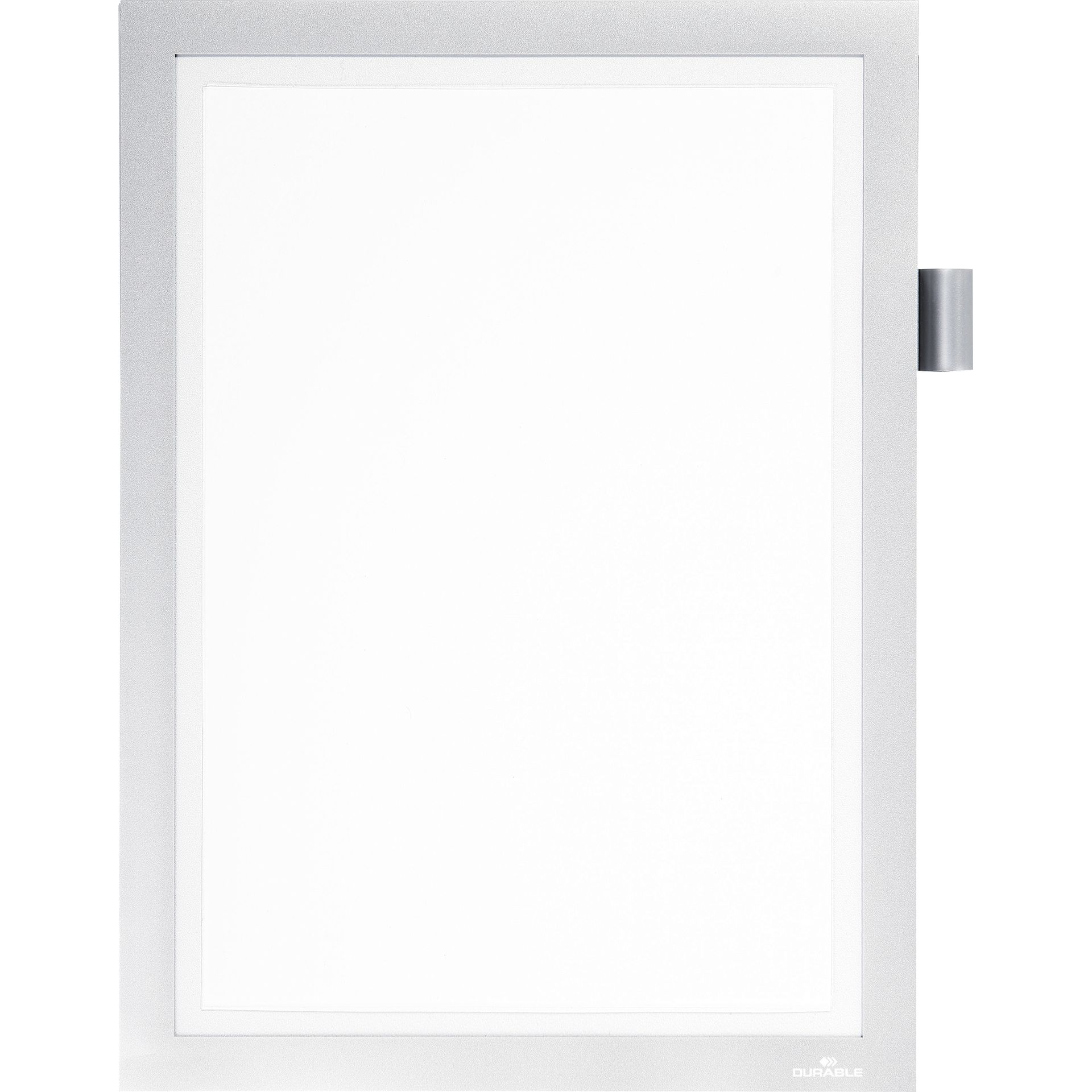 Informationsrahmen DIN A4 magnetisch silber
