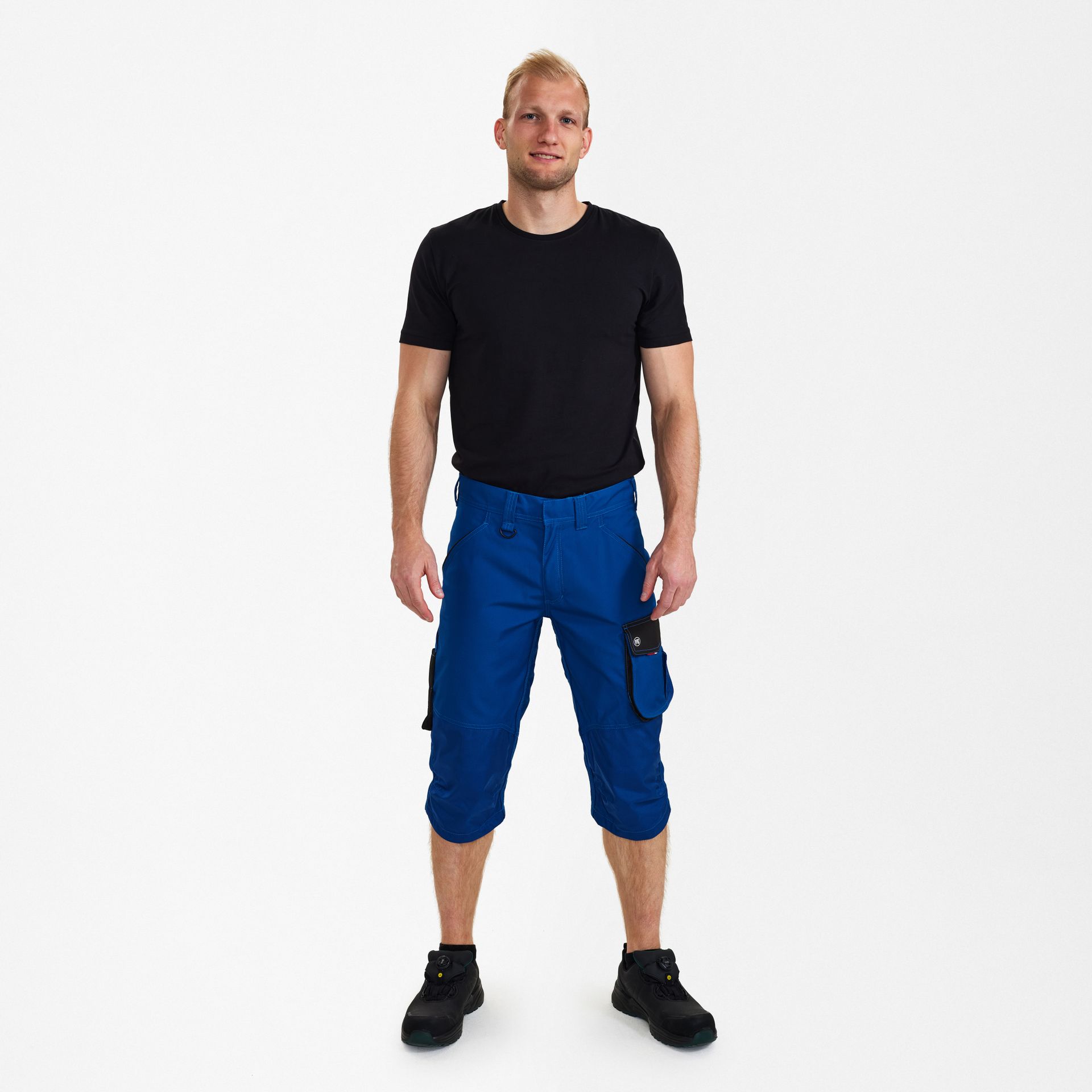 Galaxy 3/4-Hose Surfer Blue/Schwarz, Gr. 60