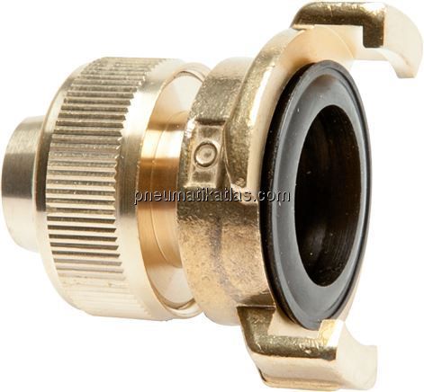 GK-Schlauchkupplung,13 (1/2")mm Schlauch m. Überwurfmutter