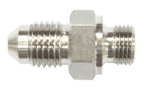 JHP NIPPLE 1/4NPT-7/16UNF