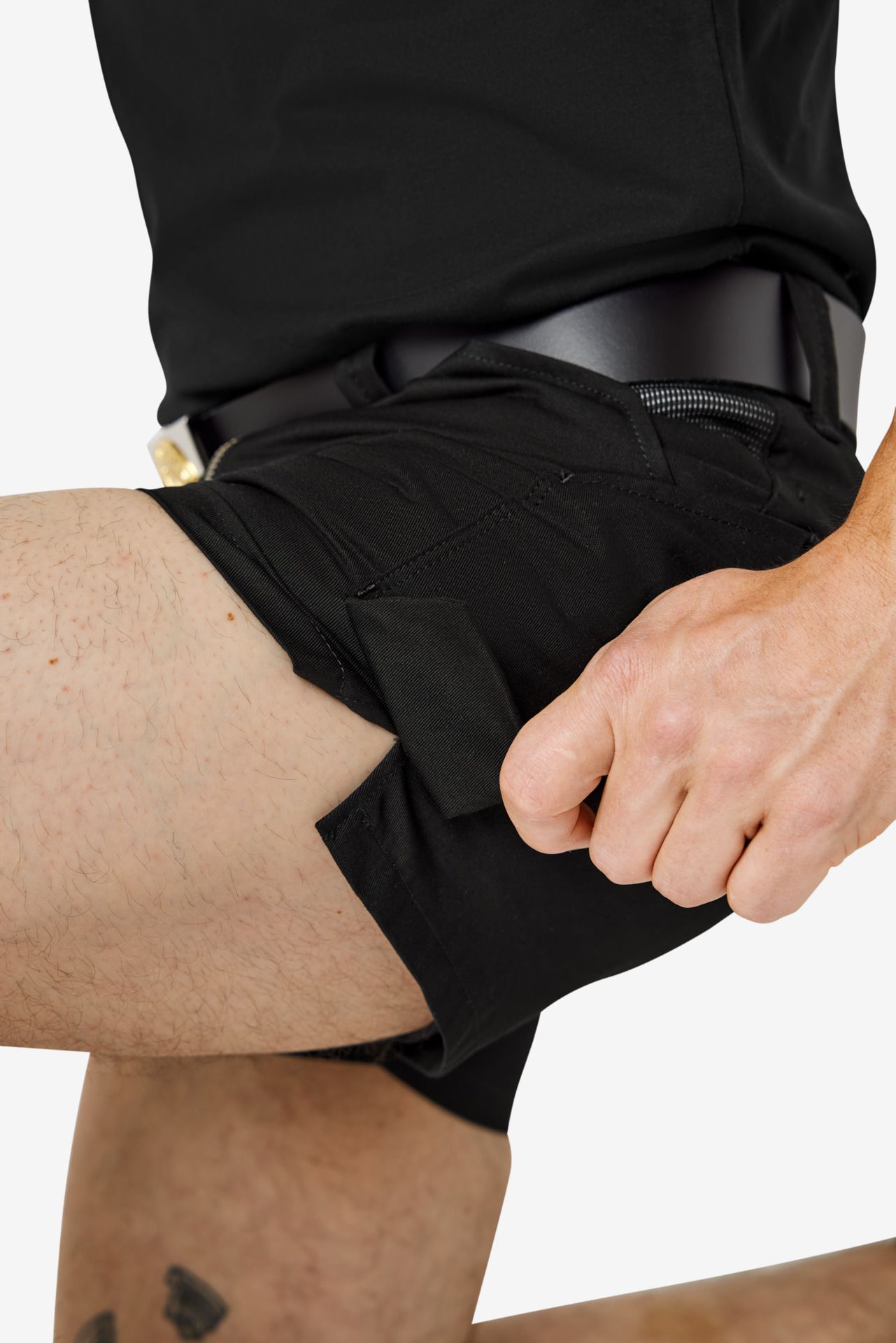 FHB Zunftshort MAIK schwarz - Gr. 60