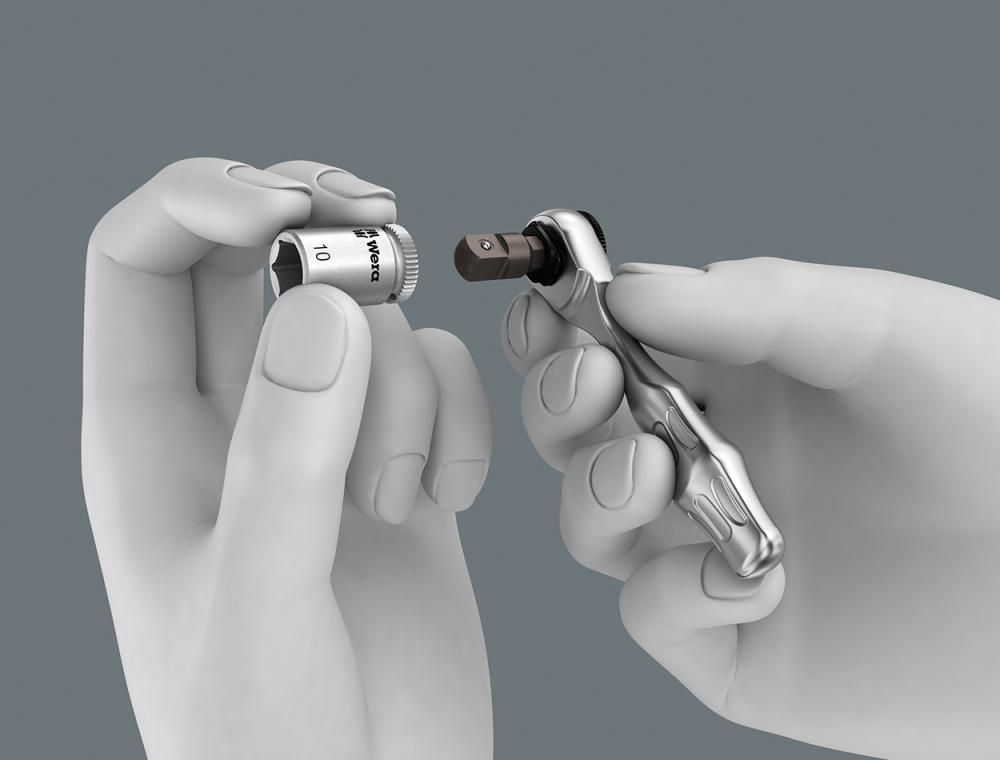 Wera Bit-Ratsche 87mm ZYKLOP Mini 1