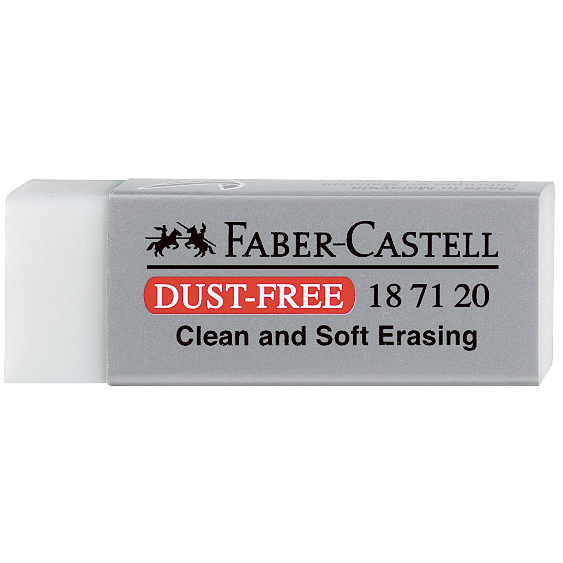 Radierer DUST-FREE 22x12x62mm weiß
