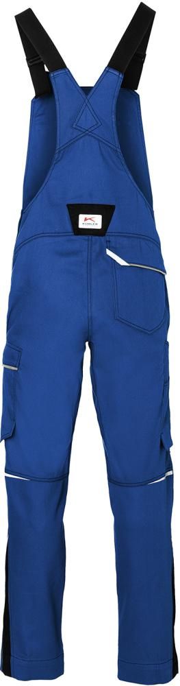 Latzhose ICONIQ, königsblau/schwarz, Gr.40 Kübler