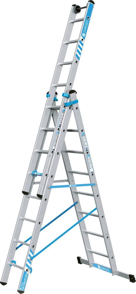 Mehrzweckleiter Skymaster Plus X 3x8 Spr.Leiterlange max 5,80 m Arbeitshohe 6,55 m