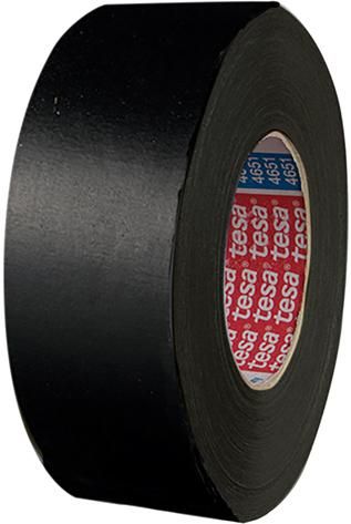 Klebeband schwarz Tesaband 4651 25mx50mm